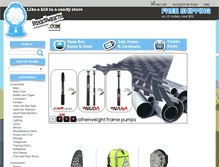 Tablet Screenshot of bikesweets.com